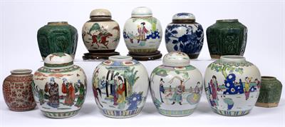 Lot 475 - Group of ginger jars