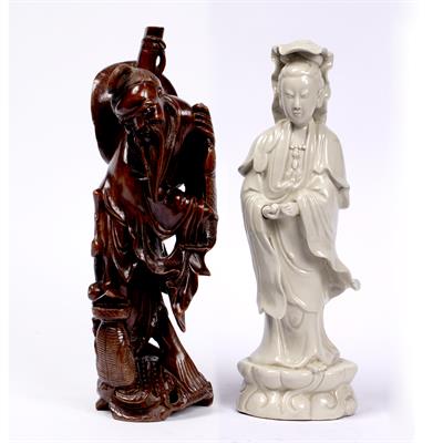 Lot 477 - Carved wood sage