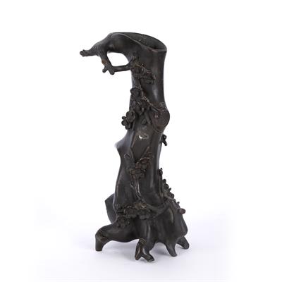 Lot 507 - Bronze model of a tree