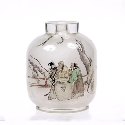 Lot 532 - Inside painted snuff bottle