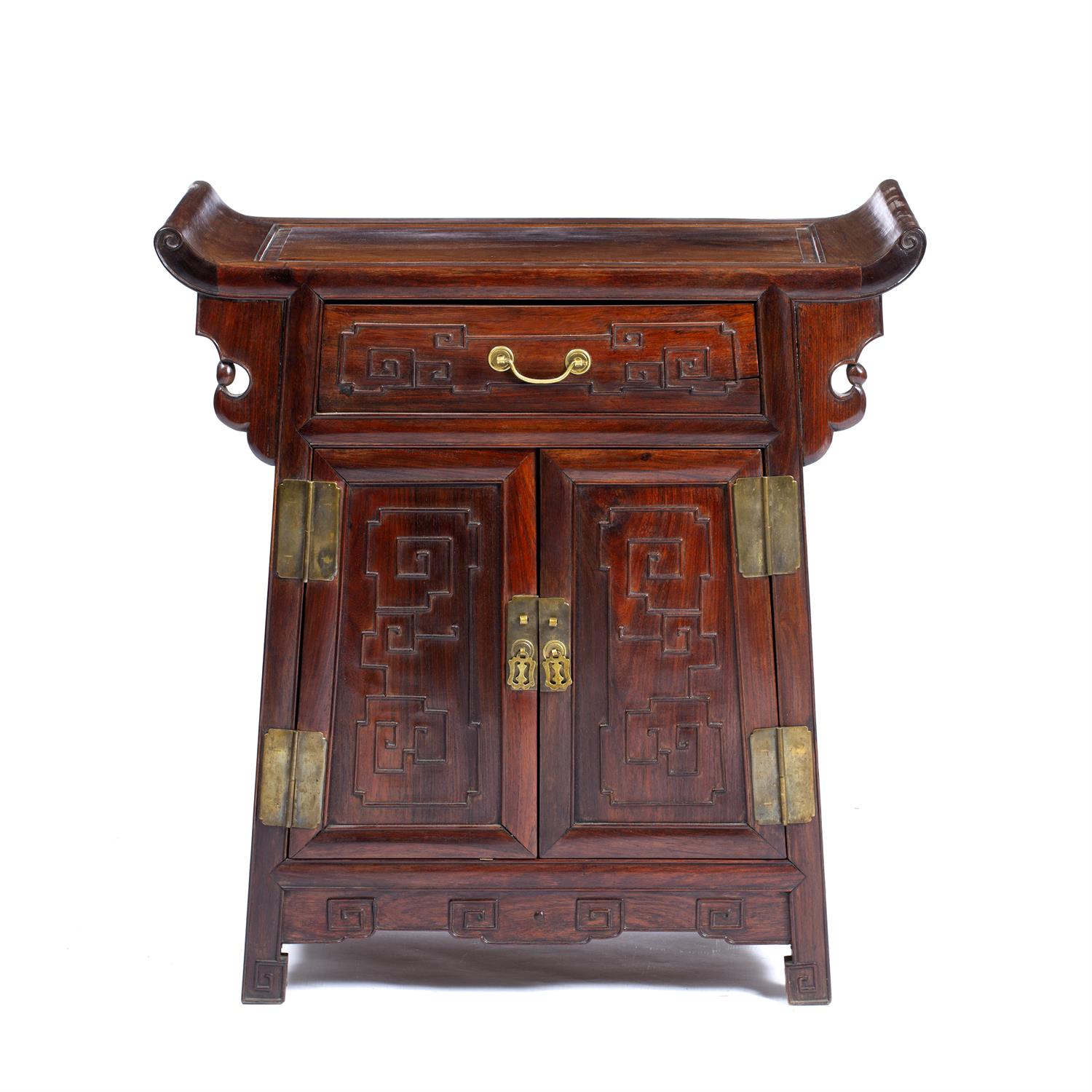 Lot 585 - Hongmu altar cabinet
