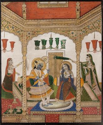 Lot 833 - Mughal miniature