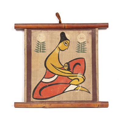 Lot 878 - Attributed to Jamini Roy (Indian