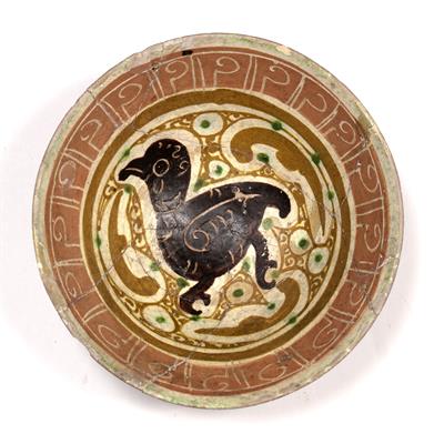 Lot 887 - Nishapur pottery bowl