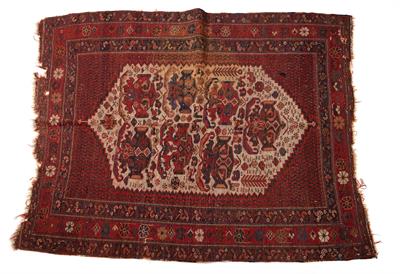 Lot 919 - Afshar red ground rug