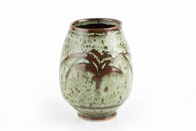 Lot 40 - David Leach (1911-2005)
Vase
decorated with a wax-resist willow tree
impressed potter's seal
14cm...