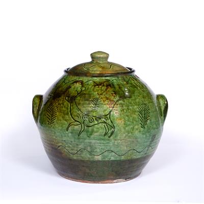 Lot 41 - Michael Cardew (1901-1983) at Winchcombe Pottery 
Large bread crock