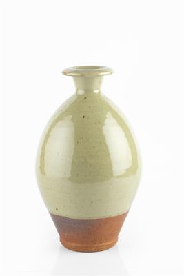 Lot 48 - Bernard Leach (1887-1979) at Leach Pottery
Vase
celadon glaze
impressed potter's and pottery...