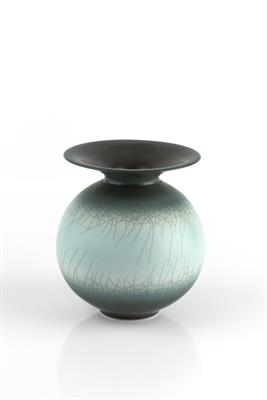 Lot 98 - David White (1934-2011)
Vase
of bulbous form with flared rim