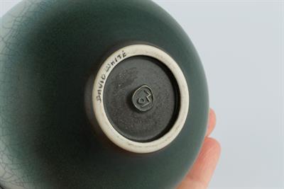 Lot 98 - David White (1934-2011)
Vase
of bulbous form with flared rim