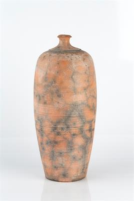 Lot 163 - Jo Firth (Contemporary)
Bottle vase
raku
impressed potter's seal
32cm high