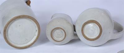 Lot 204 - Lucie Rie (1902-1995) and Hans Coper (1920-1981)
Tea and coffee set
comprising four cups and saucers