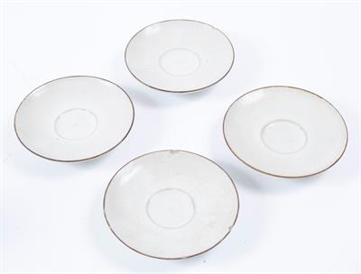 Lot 204 - Lucie Rie (1902-1995) and Hans Coper (1920-1981)
Tea and coffee set
comprising four cups and saucers