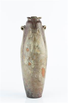 Lot 212 - Emile Decoeur (1876-1953) for Edmond Lachenal (1855-1948)
Art Nouveau vase
stoneware in the form...