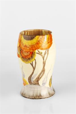 Lot 241 - Clarice Cliff (1899-1972)
Vase
Rhodanthe pattern
printed manufacturer's marks
14cm high