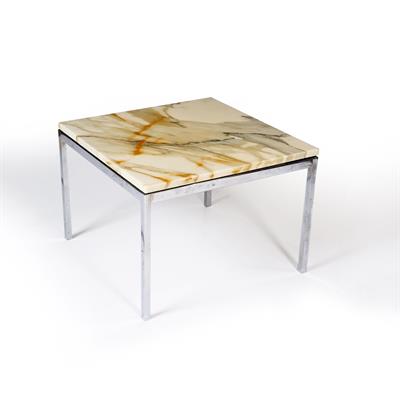 Lot 266 - Florence Knoll (1917-2019) for Knoll International
Coffee table
square marble top over chrome...