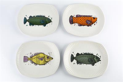 Lot 315 - Washington Pottery
Nine plates
four from the Aquarius (fish series)