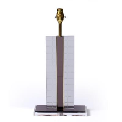 Lot 317 - Modernist School
Table lamp, circa 1950
lucite
47cm high