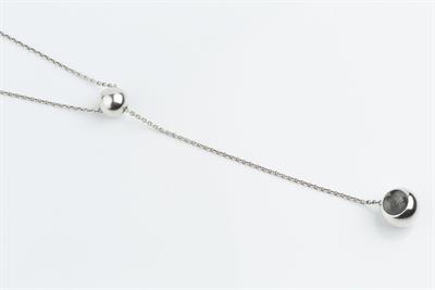 Lot 362M - Jaqueline Rabun (Contemporary) for Georg Jensen
Silver 'Cave' pendant necklace
signed and stamped...