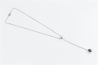 Lot 362 - Jaqueline Rabun (Contemporary) for Georg Jensen
Silver 'Cave' pendant necklace
signed and stamped...