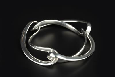 Lot 378M - Regitze Overgaard (Contemporary) for Georg Jensen
'Infinity' bangle
signed and stamped '925S...