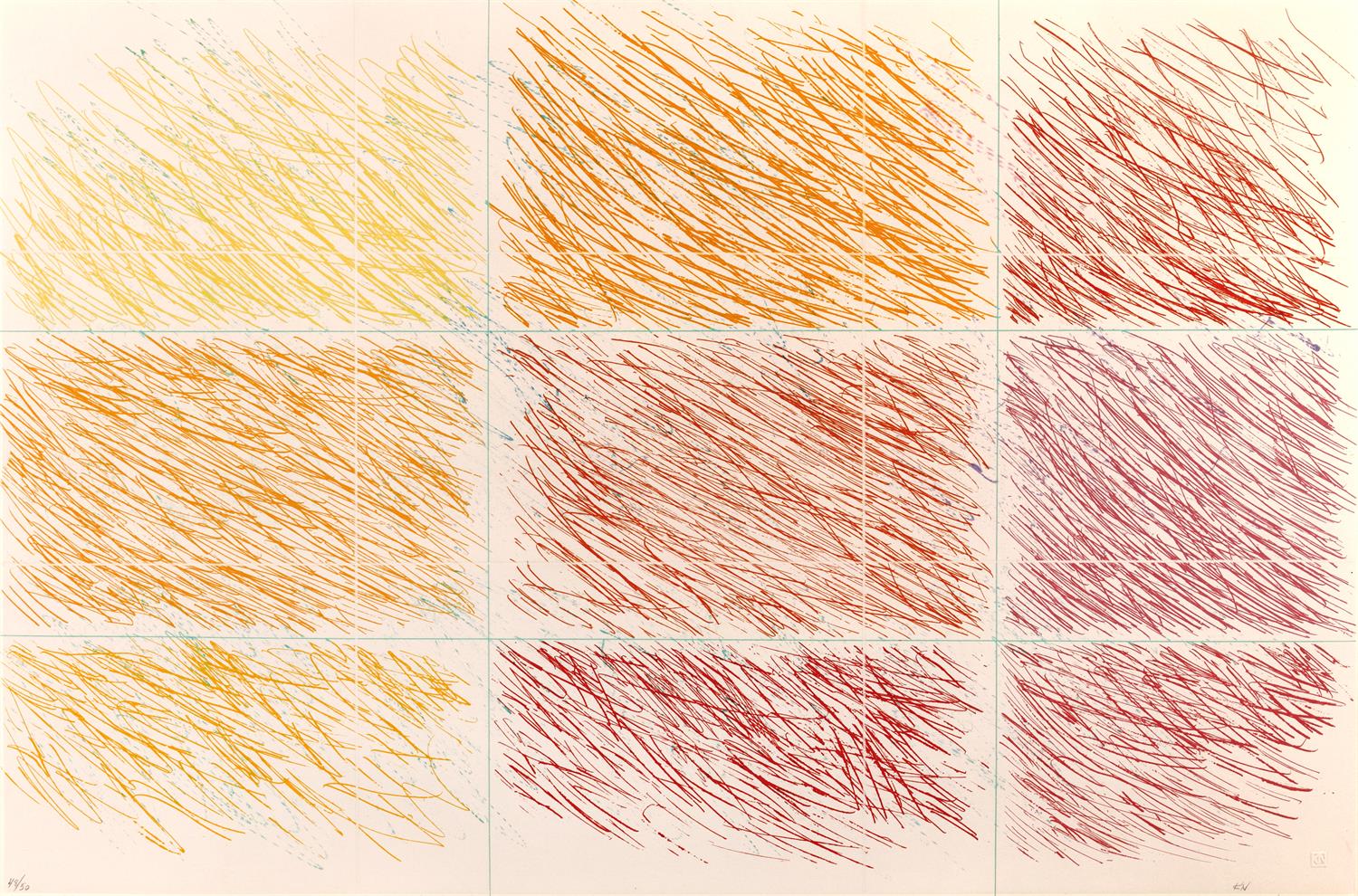 Lot 492 - Kenneth Noland (1924-2010)