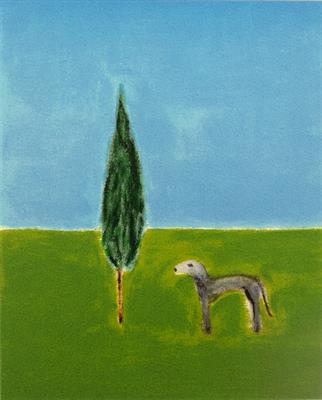 Lot 528 - Craigie Aitchison (1926-2009)