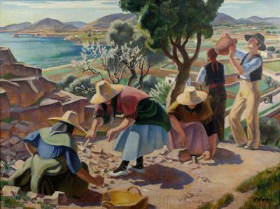 Lot 615 - Adrian Allinson (1890-1959)