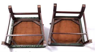 Lot 6 - Pair of Chinese Chippendale style chairs