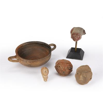 Lot 19 - Group of antiquities