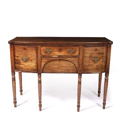 Lot 87 - Mahogany break front sideboard