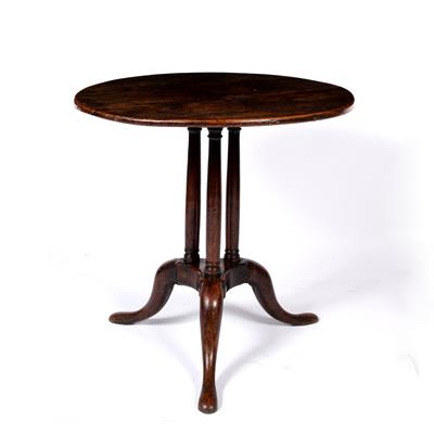 Lot 94 - Mahogany tripod table