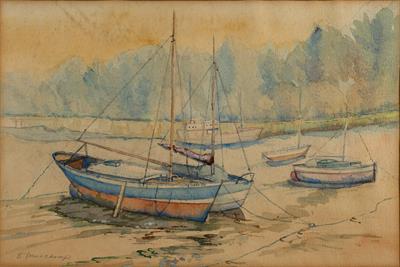 Lot 104 - S. Muschamp (20th Century School)