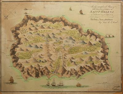 Lot 173 - Antiquarian map of Saint Helena based upon the work of John Seller