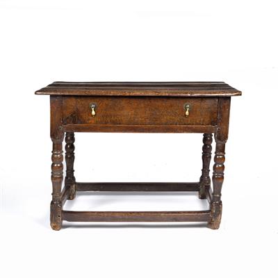 Lot 176A - Oak side table