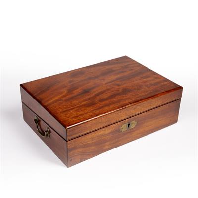 Lot 199 - George III writing box
