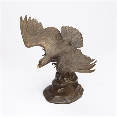 Lot 237 - Gorham bronze American Eagle sculpture