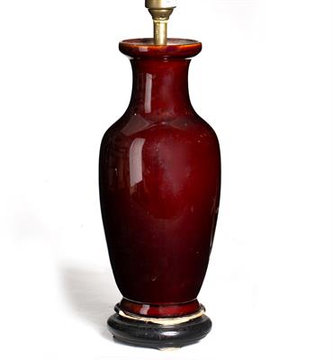 Lot 338 - Modern song de boeuf style vase