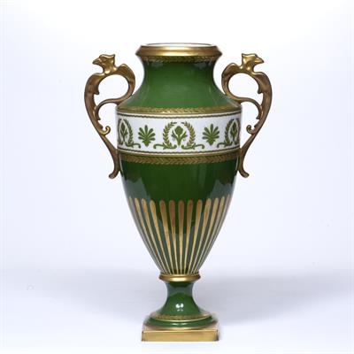 Lot 339 - Limoges campagna style vase