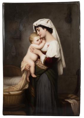 Lot 380 - Berlin KPM porcelain plaque