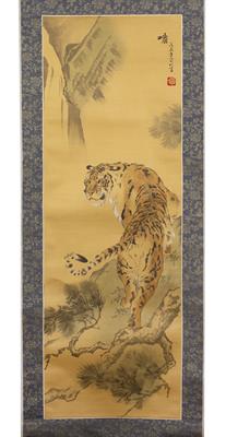 Lot 385 - Scroll painting