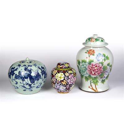 Lot 392 - Group of three vases