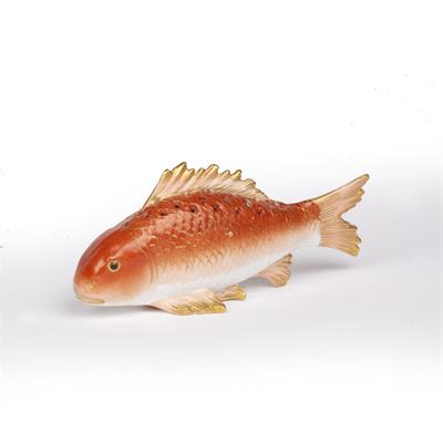 Lot 460 - Jacob Petit porcelain model carp