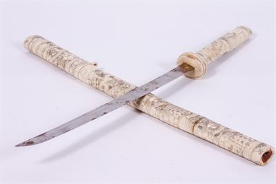 Lot 64 - A JAPANESE SWORD
