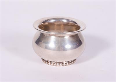 Lot 94 - A 835 WHITE METAL BOWL