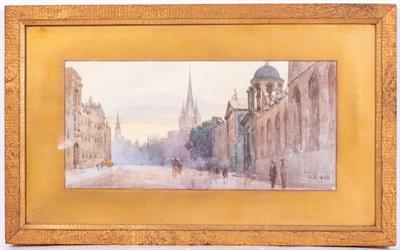 Lot 170 - LATE VICTORIAN VIEW OF THE HIGH STREET