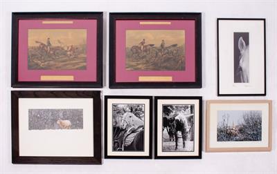 Lot 184 - A PAIR OF DECORATIVE PRINTS