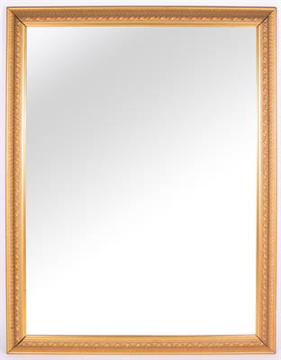 Lot 188 - A LATE 20TH CENTURY GILDED RECTANGULAR WALL MIRROR