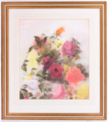 Lot 220 - STILL LIFE OF ROSES