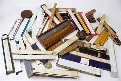 Lot 243 - A COLLECTION OF 19TH AND 20TH CENTURY RULES